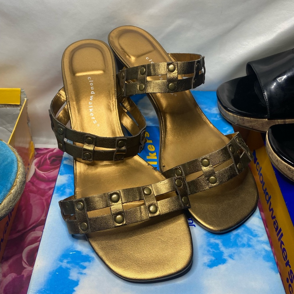 Womens bronze cloud Walker shoes